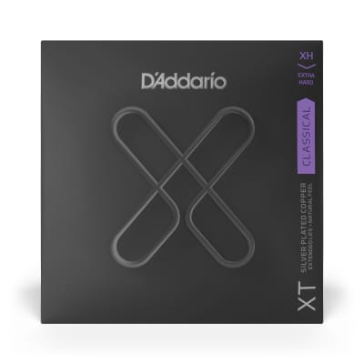 D'Addario XTC44 XT Series Classical Guitar Strings, Silver Plated, Extra Hard Tension image 2