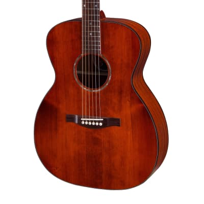Eastman PCH1-OM-CLA Solid Top Orchestra Model Acoustic Guitar Classic Stain image 1