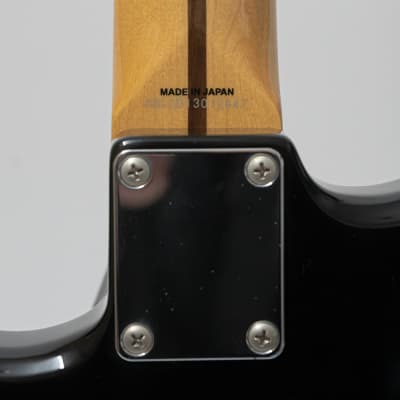 2013 Fender Stratocaster ST57 '57 Reissue Guitar with Gigbag - MIJ - Texas Specials! - Black image 7