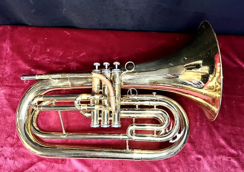 Bach B1106 Marching Baritone 🔥 Great Shape 🔥 Plays Fantastic Reverb