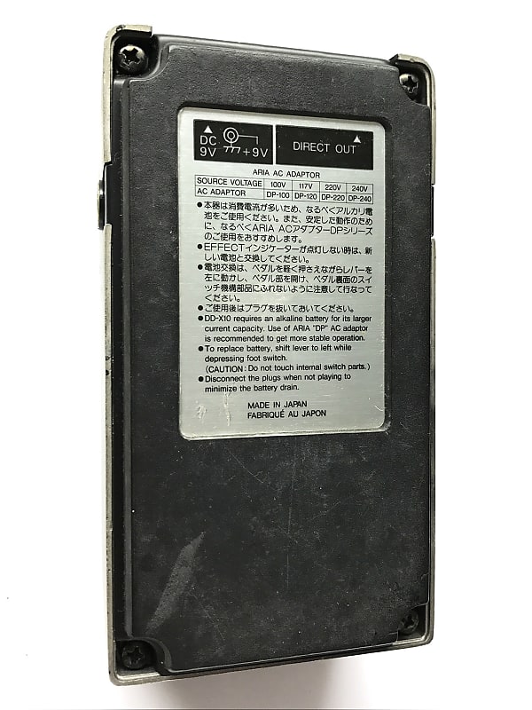 レア ARIA DD-X10 DIGITAL DELAY 80sビンテージ Aria DD-X10, Digital Delay, Vintage 80s Guitar Pedal | eBay