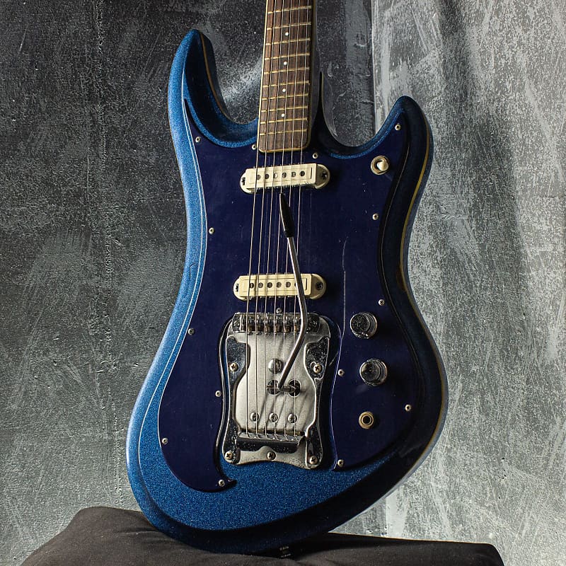 Guyatone LG-350T Sharp 5 Blue Sparkle 1968