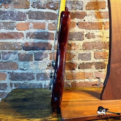 Ibanez Roadster II RS-900 Electric Bass w/ RetroVibe UK MM-Style Preamp & Pro Restoration (1978 - Oak Stain) image 4