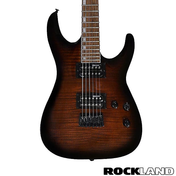 ESP LTD H-200 FM Dark Brown Sunburst | Reverb