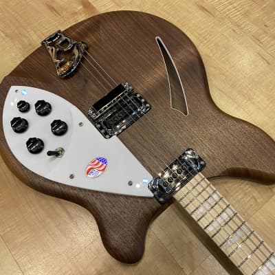 Rickenbacker 360W 21-Fret Electric Guitar Walnut (Natural Brown) image 6