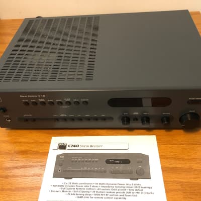 NAD C740 Stereo Receiver image 1