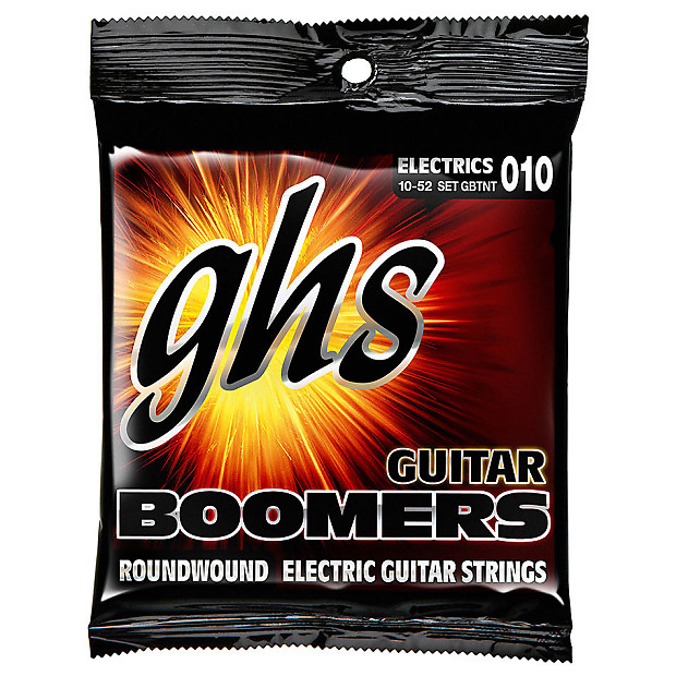 Immagine GHS GBTNT Guitar Boomers Electric Guitar Strings 10-52 - 1