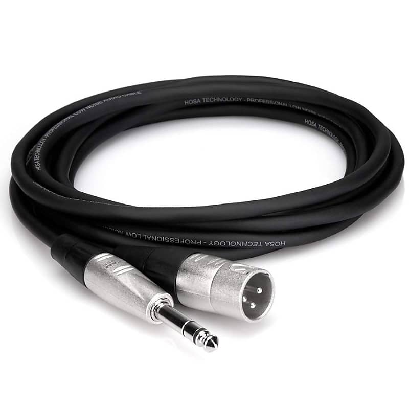 Hosa HSX-030 30-ft.  Pro Cable 1/4 inch TRS - XLR3M image 1