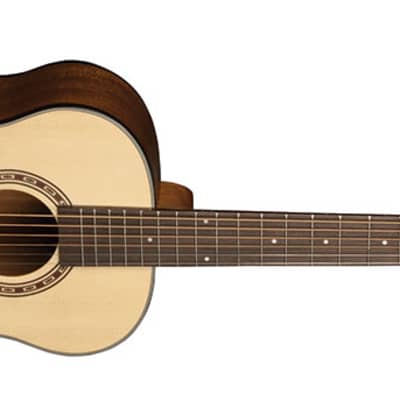 Washburn AGM5K Apprentice Series 7/8 Size G-Mini Spruce Top Mahogany Neck 6-String Acoustic Guitar w/Gig Bag image 5