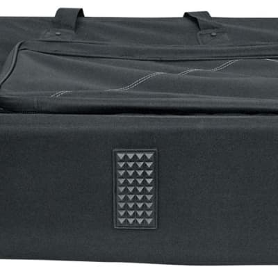 Rockville 61 Key Keyboard Case w/ Wheels+Trolley Handle For Yamaha MOXF6 image 18