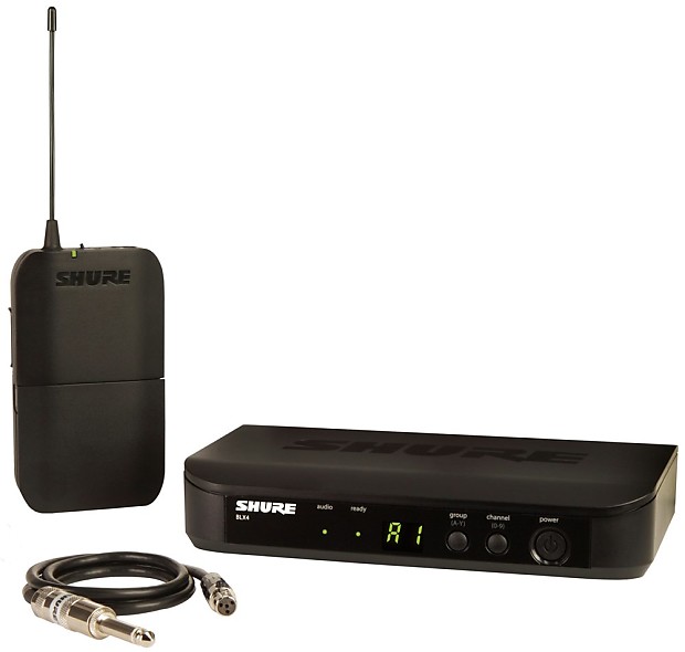 Shure BLX14/CVL-M15 Wireless Lavalier Mic System - M15 Band (662-686 MHz) image 1