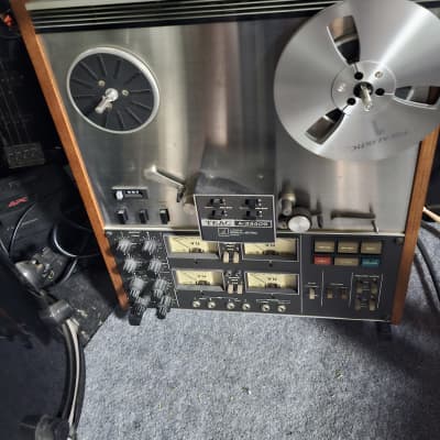 Vintage Teac A-3340S Reel to Reel Tape Recorder w/ Model 2A Mixer - Analog