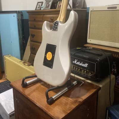 Fender USA Strat/Stratocaster ST P/C Blizzard Pearl, Fender C/S Fat 50's image 5
