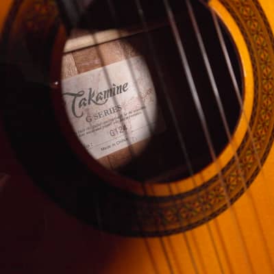 Takamine G124S Classical Guitar 2010s - Natural image 7