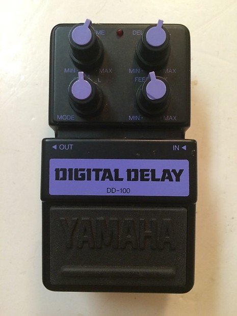 見事な創造力 DD-100 Yamaha Digital Pedal Effect Guitar Vintage Rare Delay ギター