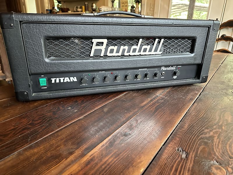 Randall Titan 2000’s Black Reverb
