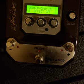 Yamaha Holdsworth Signed Yamaha Magicstomp UB99 Effects