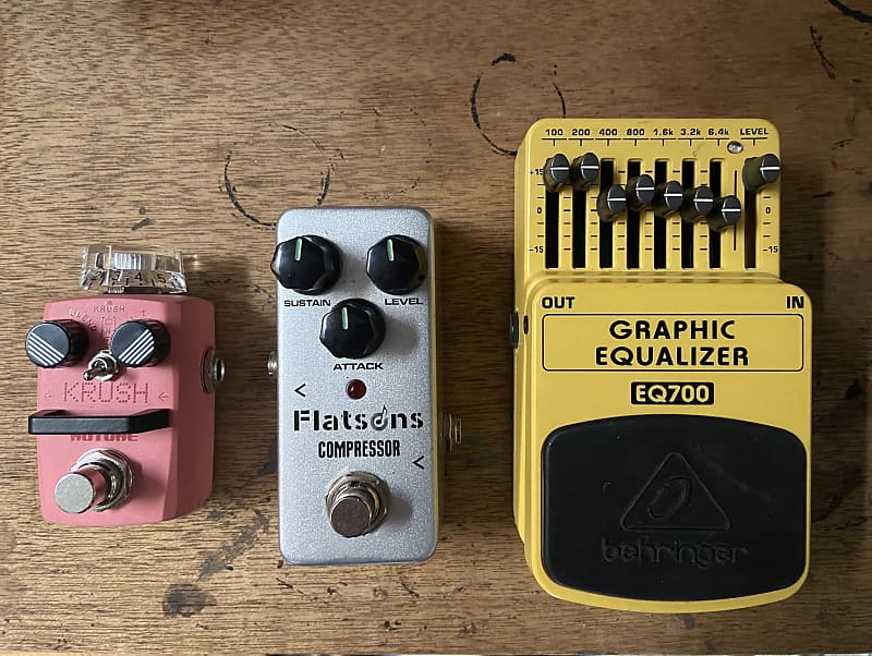 Flatsons Compressor 2010s - Silver | Reverb