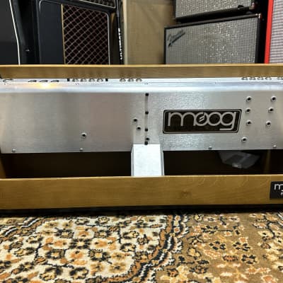 Moog Minimoog Model D Reissue 44-Key Monophonic Synthesizer 2017 - Black / Wood with Box and Paperwork image 7