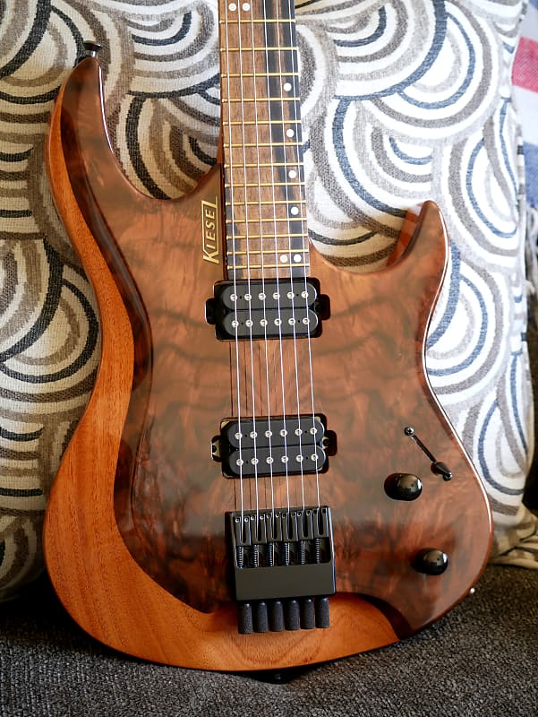 Kiesel Osiris O6 Headless Walnut Electric 6 Guitar Usa Reverb