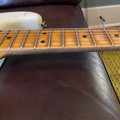 Fender Custom Shop '60 Reissue Stratocaster Relic 2010s White/Green image 13
