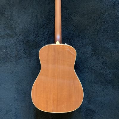 Fender Malibu Player Acoustic-Electric Guitar Natural 4lbs image 7