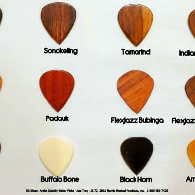 US Blues 12 assorted exotic JAZZ picks for sale