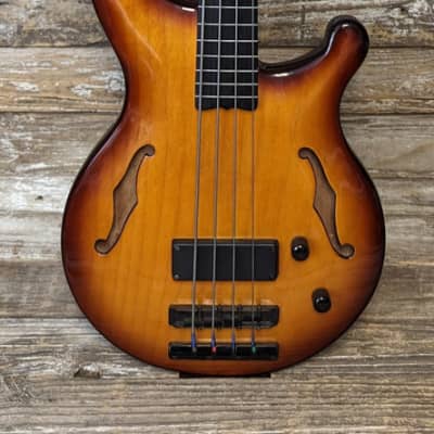 Dean Rhapsody Fretless Bass Violin Burst W/cs (Used) for sale