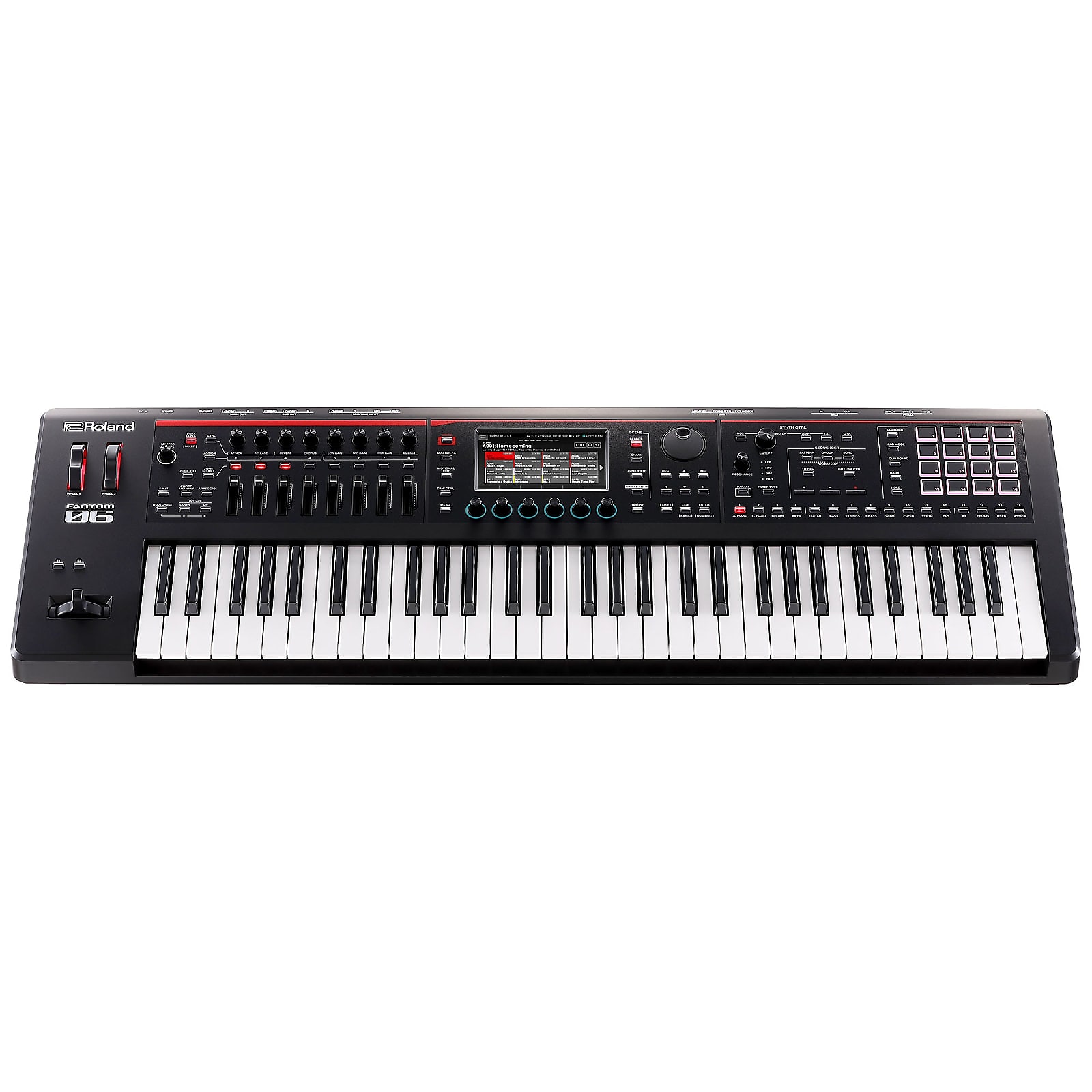 Roland FANTOM06 61Key Workstation Keyboard Reverb