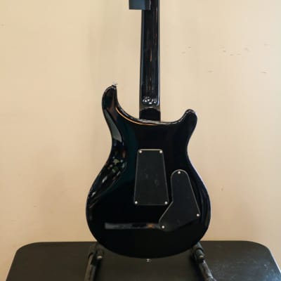 PRS SE Custom 24 Floyd Rose Left-Handed Electric Guitar - Charcoal Burst image 5