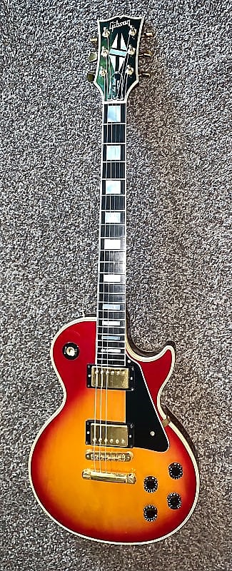 Gibson Les Paul Custom 1990  Heritage Cherry Sunburst image 1