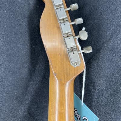 Von K Guitars T-Time ESQ Relic Tele Style Aged 3 Tone sunburst Nitro Lacquer image 8