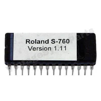 Roland S-760 Version 1.11 firmware Latest OS update upgrade EPROM S760 Sampler