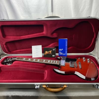Gibson HSGS17C6CH1 SG Standard HP High Performance Guitar with Case 2016 - Cherry Burst image 1