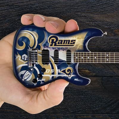 Los Angeles Rams 10" Collectible Mini Guitar image 2