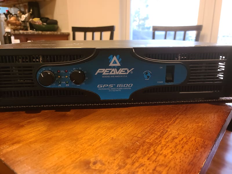 Peavey GPS 1500 power amp | Reverb