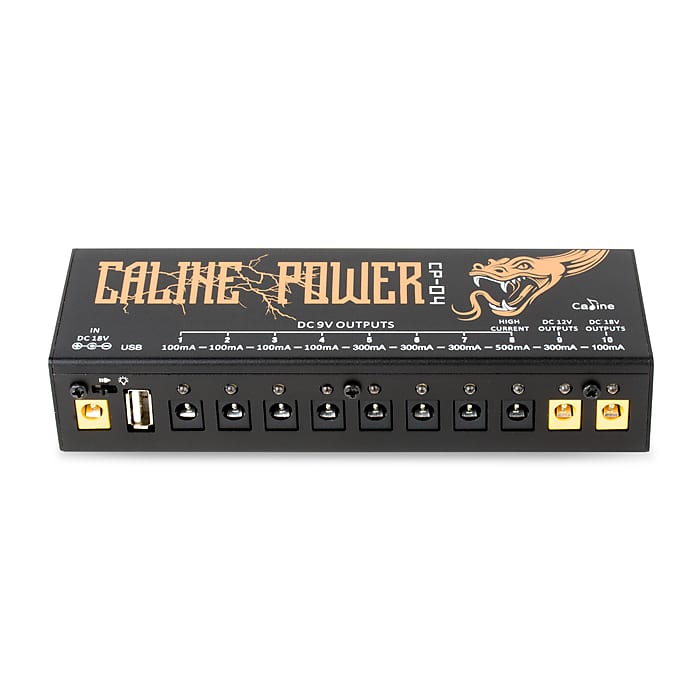 Caline  CP-04 Guitar Effects Power Supply with USB image 1