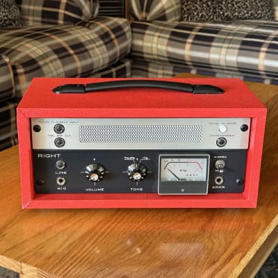 2023 Monkeymatic Black Butte #24 RED - two-watt, all tube, Plexi sound, recording amplifier image 1