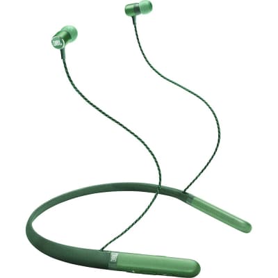 JBL Live 200 BT Wireless In-Ear Neckband Headphones (Green) Open Box image 1