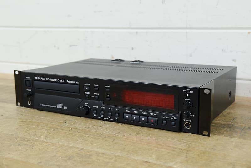 TASCAM CD-RW900 MKII CD Recorder/Player (church owned) CG00JB3