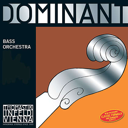 Dominant Double Bass SOLO E. Chrome Wound 3/4*R 191S image 1