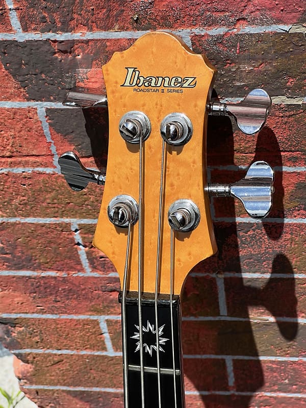 Ibanez RB-924 Roadstar II Bass 1983 crazy cool w/added 3 piece Novatone  exchangeable fingerboards.