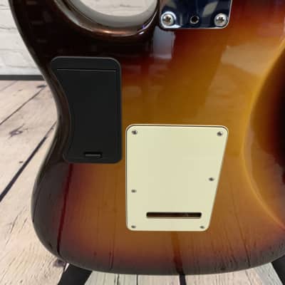 2014 Fender Stratocaster Deluxe Plus HSS  Metallic Sunburst image 7