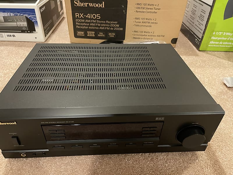 Sherwood RX-4105 Black  			