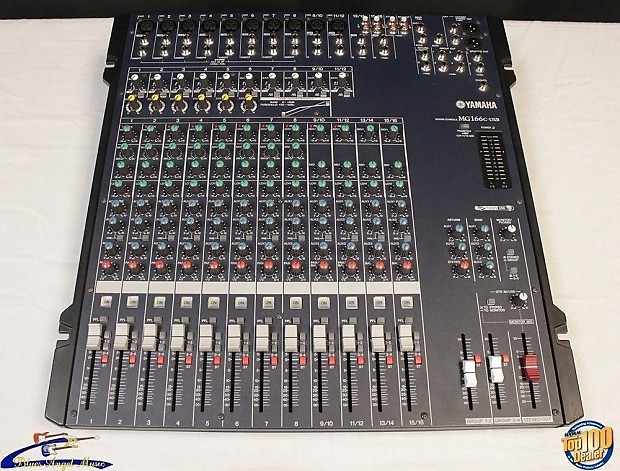 Yamaha MG166C-USB 16 Channel USB Mixer With Compression
