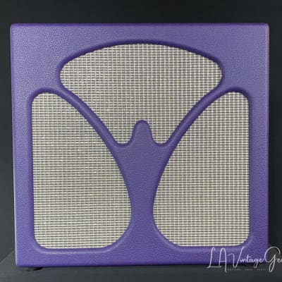 Kerry Wright 3 x 10 Custom Cab - Purple Tolex & Alnico Kodak Speakers - Wacky KW Build ! image 1