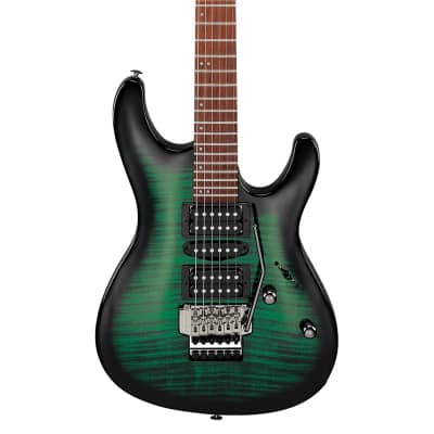 Ibanez KIKOSP3-TEB Kiko Loureiro Signature, Trans Emerald Burst image 1