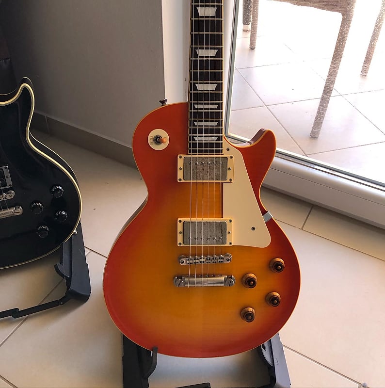 Edwards レスポールエレキギター 青Hi-STANDARD 横山健