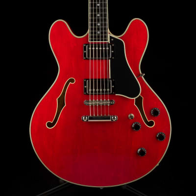 Used Eastman T386-RD Thinline Semi-Hollow Red with OHSC image 2