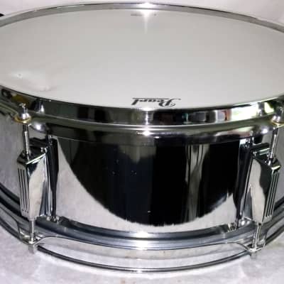 UNMARKED STEEL SNARE DRUM 14" X 5.5" COS image 4